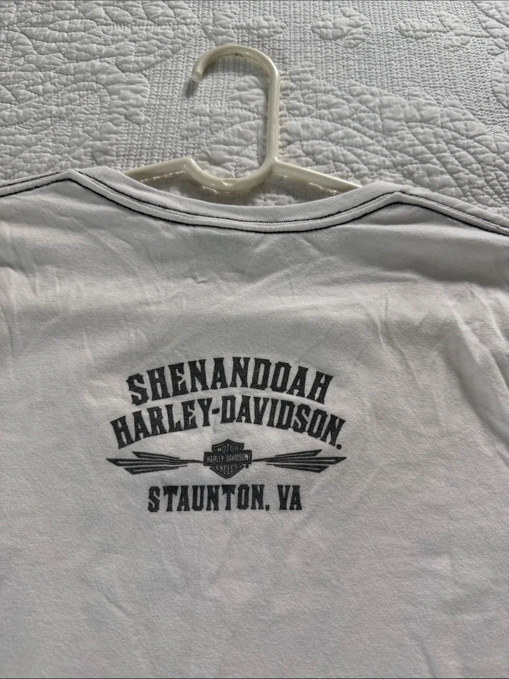 Harley-Davidson white crew
